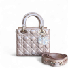 Dior Lady Small Flap ABC - Cannage Calfskin Gold Metallic Gold Hardware MyABC