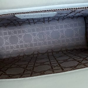 Dior MyABC Lady Small - Cannage Lambskin White Gold Hardware