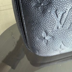 Louis Vuitton Pochette Metis - Monogram Empreinte Leather Black Noir Gold Hardware