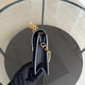Louis Vuitton Vavin Chain WOC Wallet On Chain Empreinte Noir Black Gold Hardware