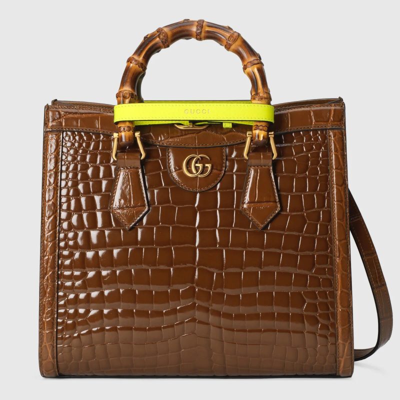 Túi Tote Gucci từ da cá sấu